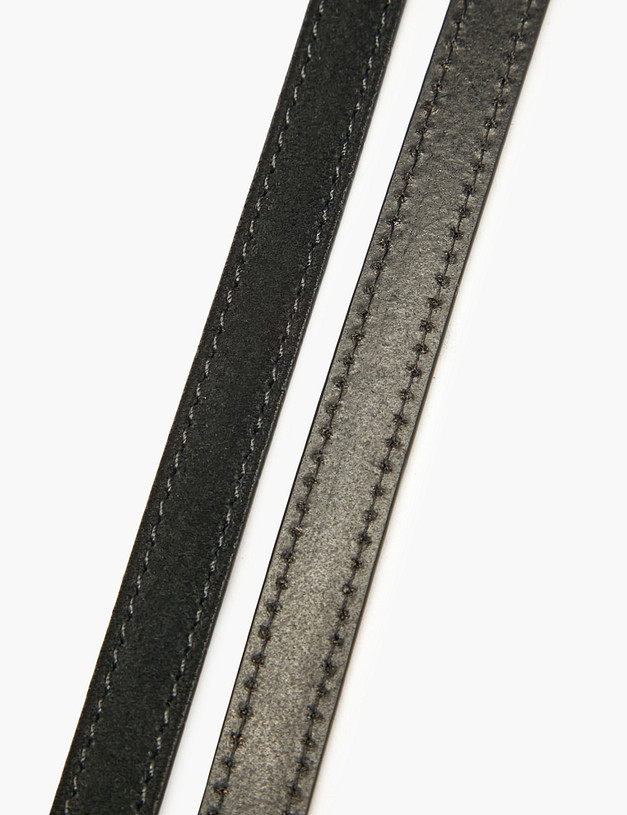 Черный женский ремень MASCOTTE 701-5203-0202 | ракурс 4