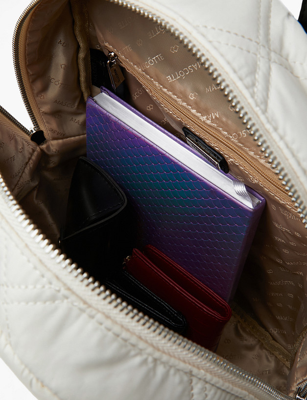 Молочный женский рюкзак MASCOTTE 660-4143-608 | ракурс 7