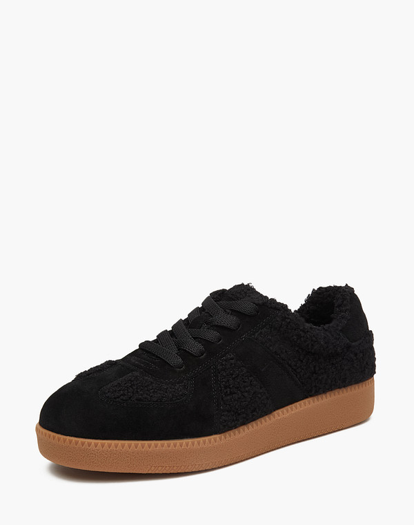 234-324641-0602 Полуботинки для активного отдыха женские велюр-и.мех/и.мех черн, Mascotte