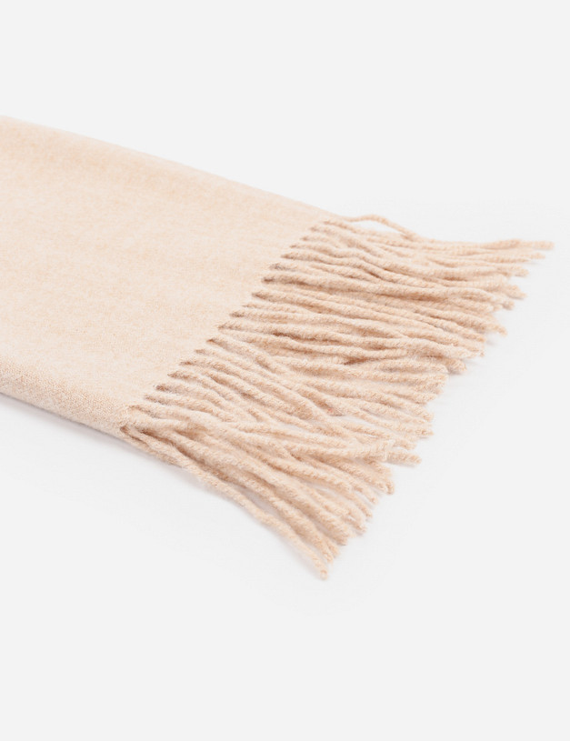 Бежевый женский шарф MASCOTTE 766-1216-2408 | ракурс 3