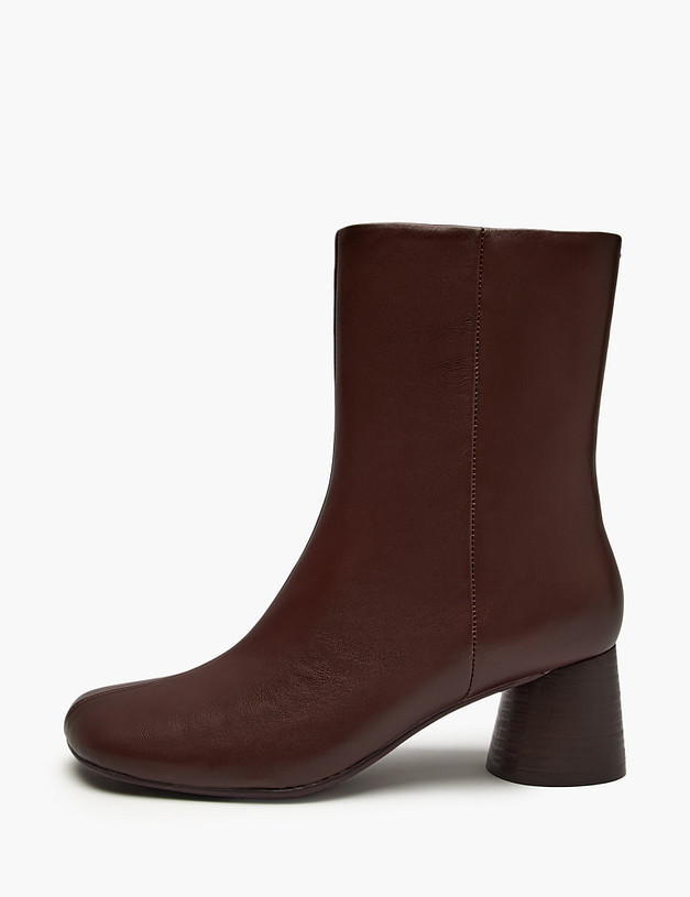 Бордовые женские ботильоны MASCOTTE 15-522111-7113M | ракурс 1