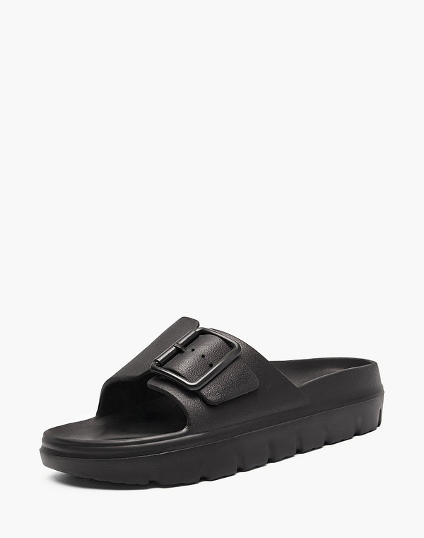 151-610191-7202 Туфли летние женские ЭВА/б.п. черн, Lite by Mascotte