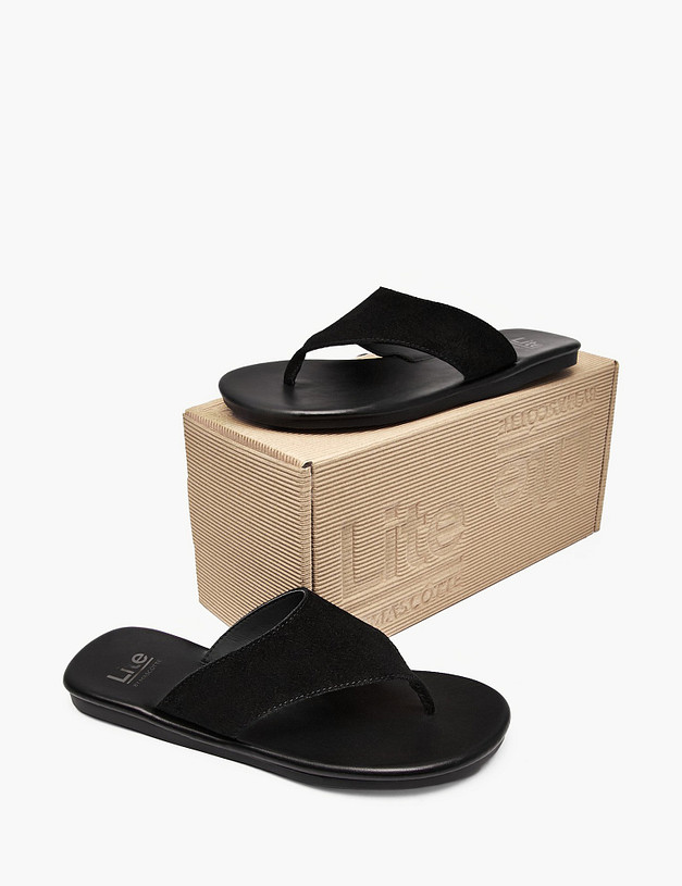 Черные женские сабо MASCOTTE 98-611411-0202 | ракурс 6