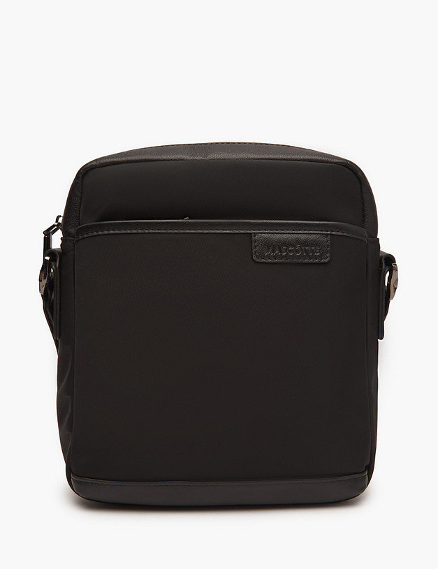 Черная мужская сумка MASCOTTE 604-3225-202 | ракурс 3 Черная мужская сумка MASCOTTE 604-3225-202 | ракурс 3
