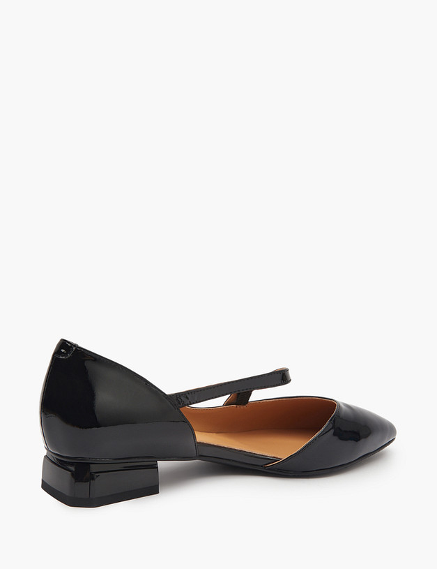 Черные лакированные женские туфли MASCOTTE 100-516011-0702 | ракурс 5