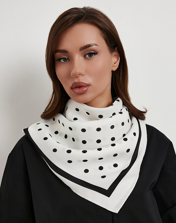 766-6101-2401 Платок женский бел, Mascotte