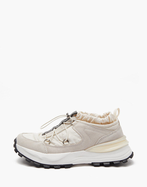 151-410921-0201 Ботинки женские велюр-текстиль/текстиль молочн, Mascotte Lite