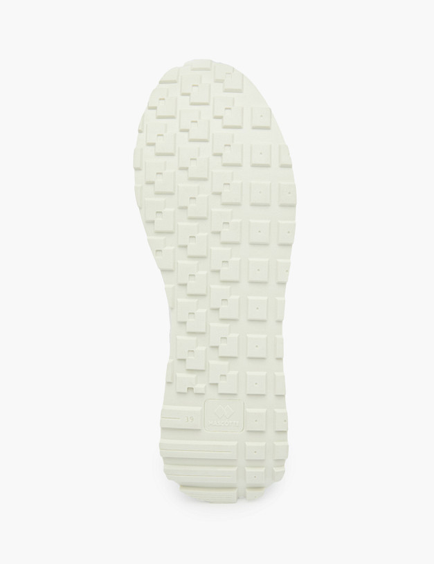 Бежевые женские кроссовки с мятными вставками MASCOTTE 151-311121-0204 | ракурс 5