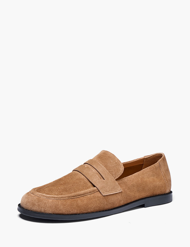 Рыжие женские лоферы MASCOTTE 233-620791-6603M | ракурс 3