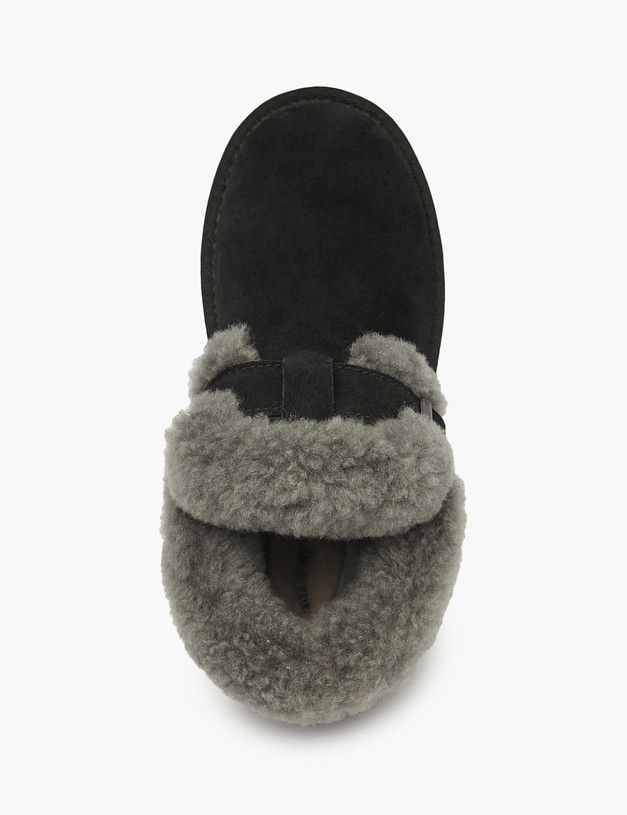 Черные женские угги MASCOTTE 234-42251355-0202 | ракурс 4 Черные женские угги MASCOTTE 234-42251355-0202 | ракурс 4