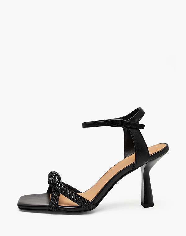 126-610711-3100M Туфли летние женские нат.кожа-текстиль/нат.кожа черн, Mascotte