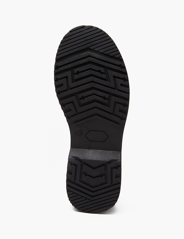 Черные лакированные дерби для девочек MASCOTTE 250-411261-0702 | ракурс 7 Черные лакированные дерби для девочек MASCOTTE 250-411261-0702 | ракурс 7