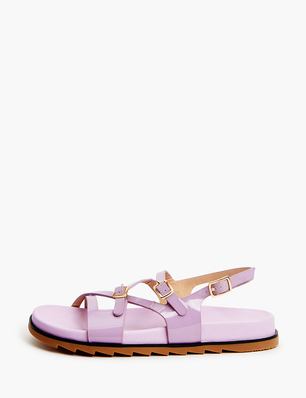 Фиолетовые женские сандалии MASCOTTE 233-2143715-3731M | ракурс 1