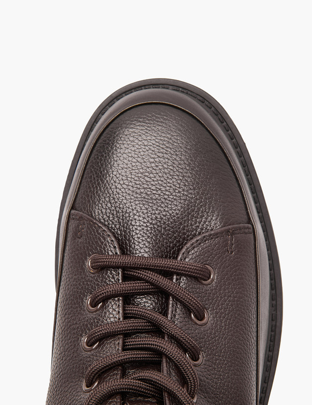 Коричневые мужские зимние ботинки MASCOTTE 58-3211334-8111M | ракурс 4