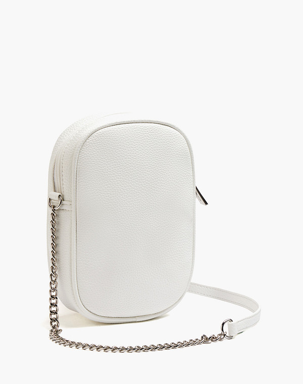 646-6124-601 Сумка женская и.кожа/текстиль бел, S, Mascotte