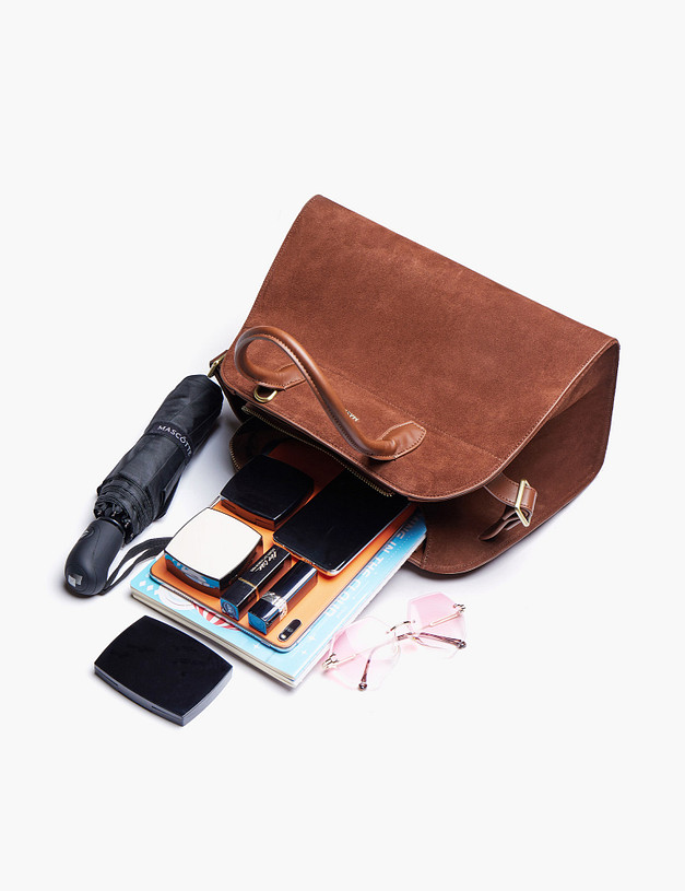 Коричневая женская сумка MASCOTTE 604-4243-0209 | ракурс 7