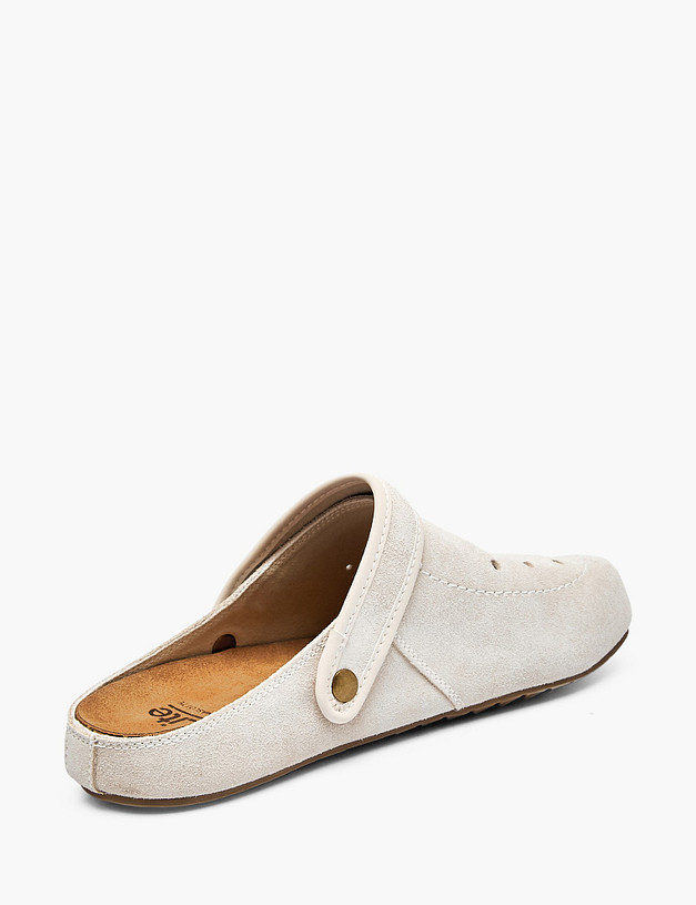 Молочные женские сабо MASCOTTE 98-612622-0201 | ракурс 3