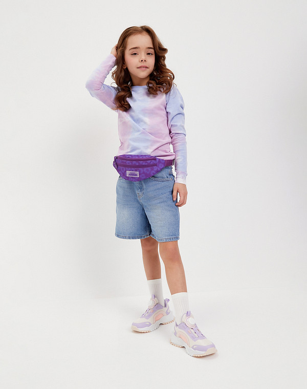 877-4107-7317 Сумка мальч./девич. текстиль/текстиль фиол, S, Mascotte JUNIOR