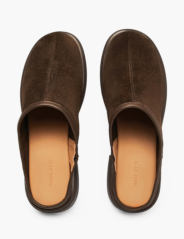 Коричневые женские сабо MASCOTTE 78-511011-0609 | ракурс 4