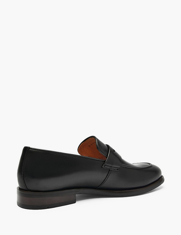 Черные мужские лоферы MASCOTTE 142-611111-0102 | ракурс 3