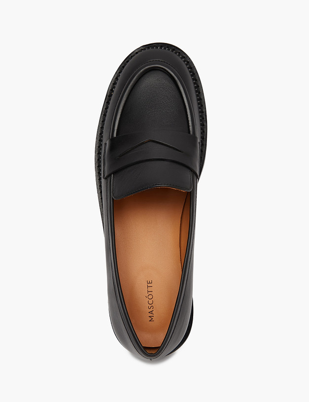 Черные женские лоферы MASCOTTE 172-2265311-3199M | ракурс 4