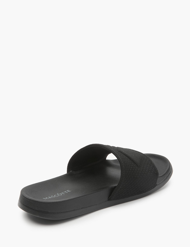 Черные женские слайдеры MASCOTTE 151-210425-0202 | ракурс 3