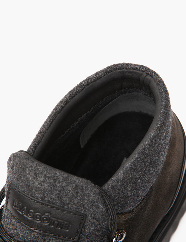 Мужские хайкеры цвета хаки с серыми вставкам MASCOTTE 175-4131722-2224M | ракурс 7