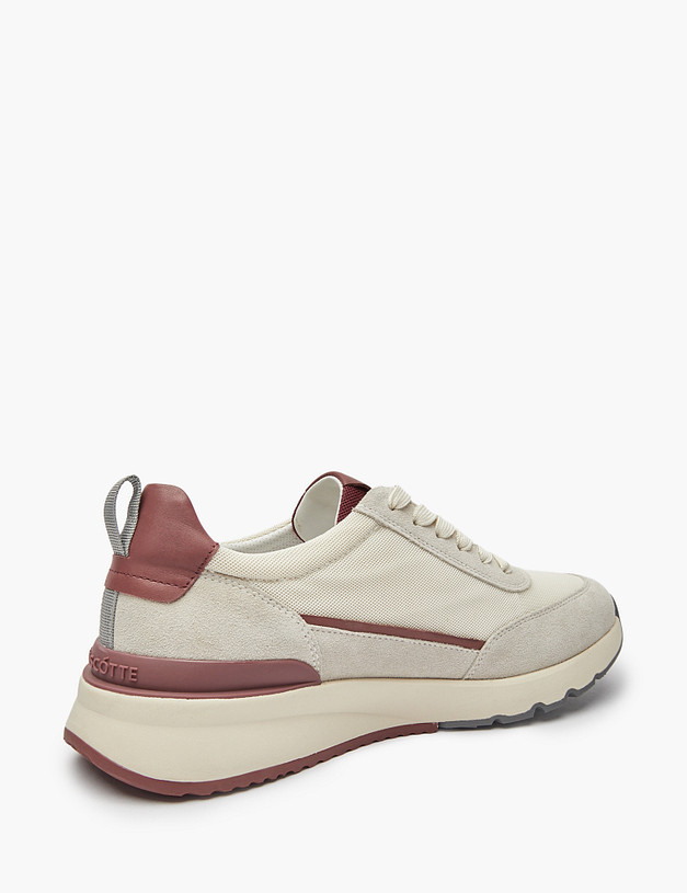 Молочные мужские кроссовки MASCOTTE 22-5150611-2255M | ракурс 3 Молочные мужские кроссовки MASCOTTE 22-5150611-2255M | ракурс 3