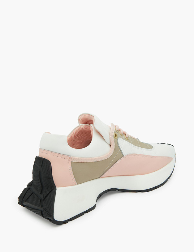 Белые женские кроссовки MASCOTTE 47-310211-0106 | ракурс 4