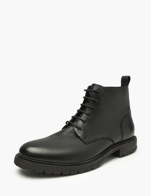 Черные мужские ботинки MASCOTTE 175-523021-0102 | ракурс 2