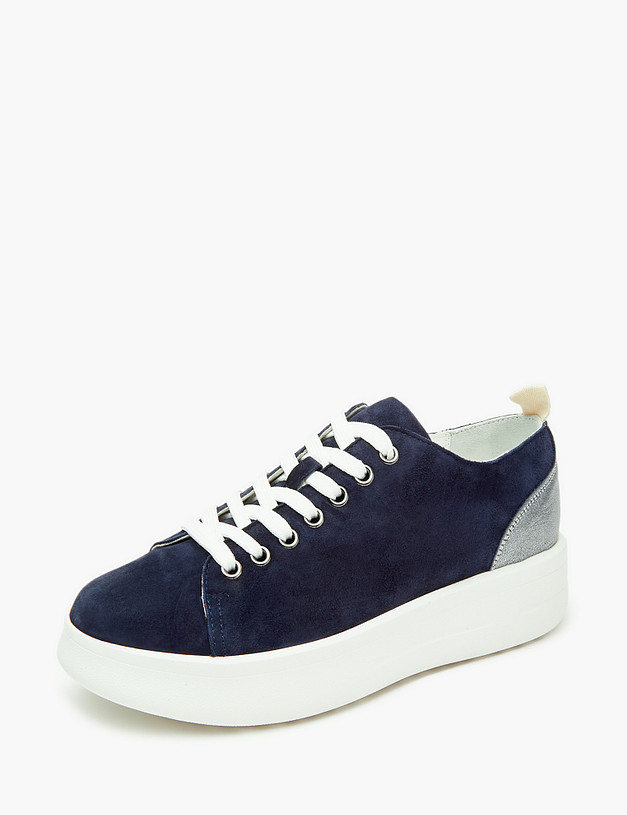 Синие женские кеды MASCOTTE 58-0161511-3636M | ракурс 2 Синие женские кеды MASCOTTE 58-0161511-3636M | ракурс 2