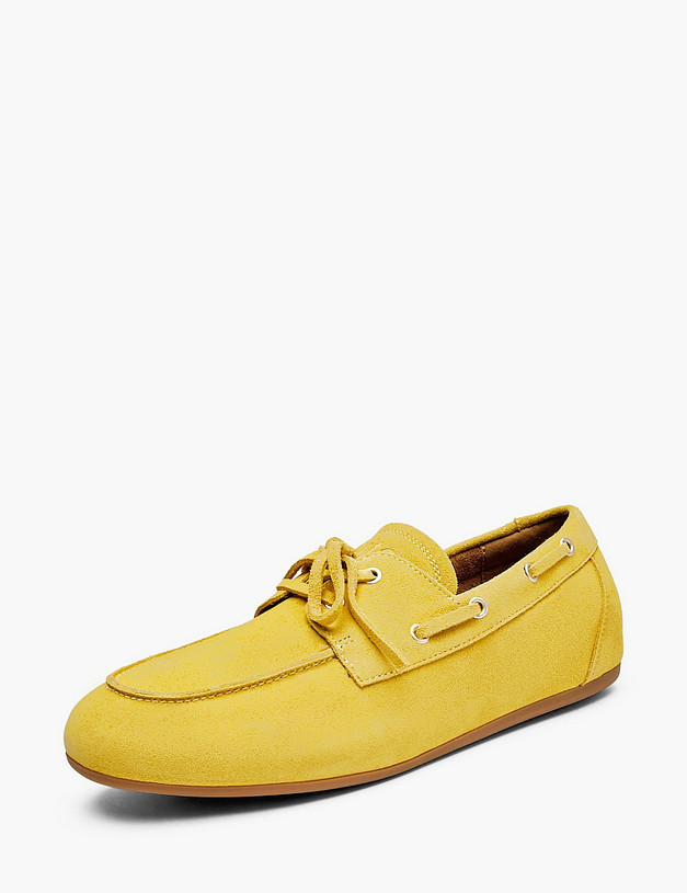 Желтые женские полуботинки MASCOTTE 234-610021-0218 | ракурс 2