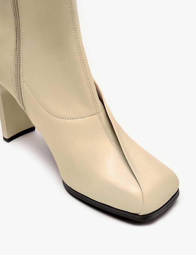 Молочные женские ботильоны MASCOTTE 175-5281321-7168M | ракурс 3