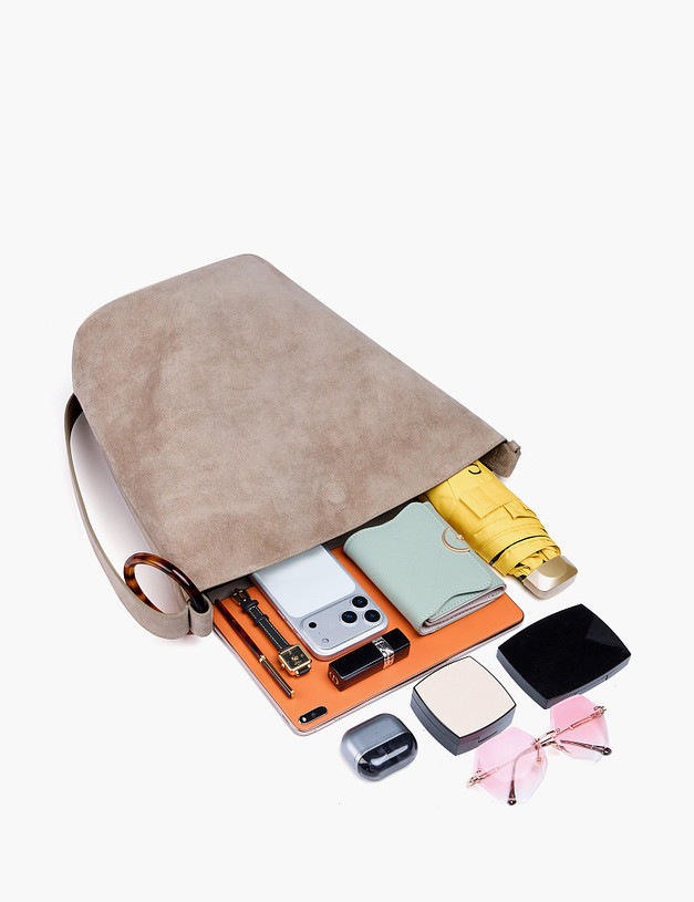 Бежевая женская сумка MASCOTTE 616-6108-213 | ракурс 6