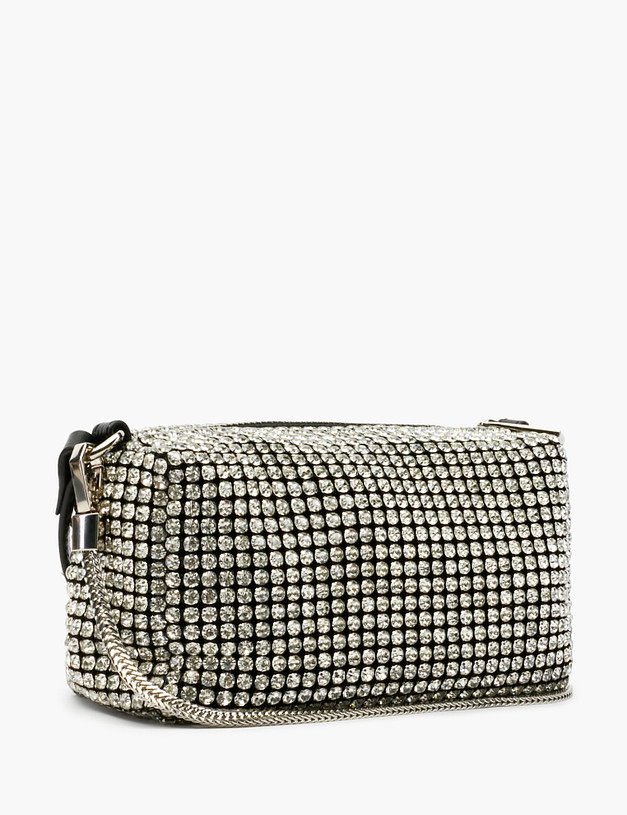 Нарядная черная женская сумка MASCOTTE 604-2128-202 | ракурс 2