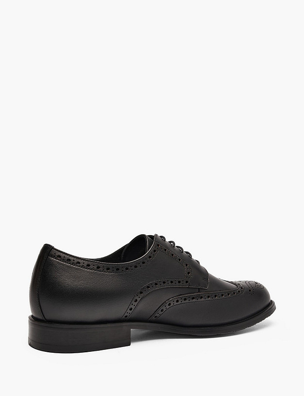 Черные мужские броги MASCOTTE 175-610311-0102 | ракурс 3