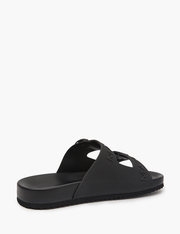 Черные мужские сабо MASCOTTE 128-514361-7102 | ракурс 3