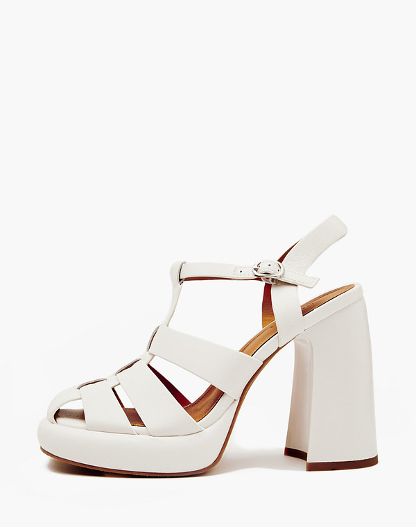 233-4123713-0101 Туфли летние женские нат.кожа/нат.кожа бел, Mascotte