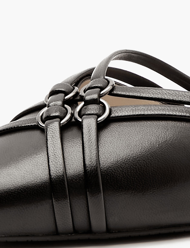 Черные женские туфли MASCOTTE 172-412411-3501M | ракурс 6