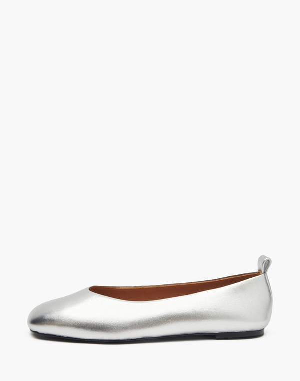 94-513912-0516 Туфли женские нат.кожа/нат.кожа серебро, Mascotte