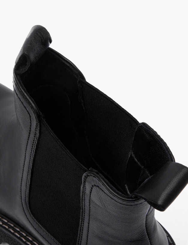 Черные женские челси MASCOTTE 58-225921-0102 | ракурс 6