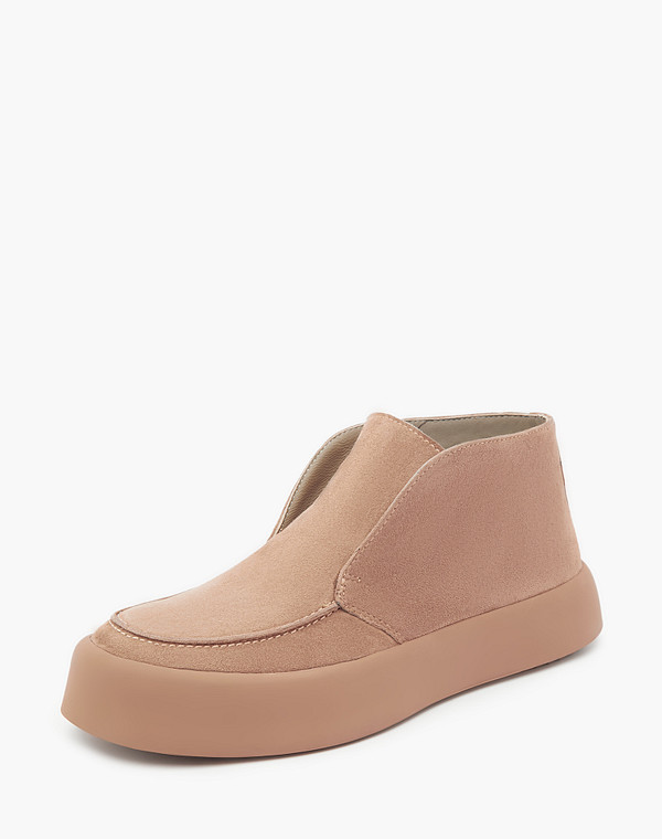 22-3200622-3671M Ботинки женские велюр/ворсин-нат.кожа беж, Mascotte