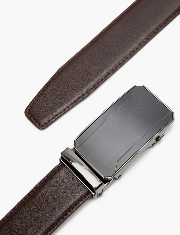 Коричневый мужской ремень MASCOTTE 727-3104-609 | ракурс 2