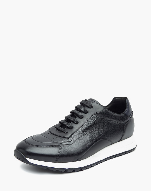 175-3292011-8400M Полуботинки для активного отдыха мужские нат.кожа/нат.кожа черн, Mascotte