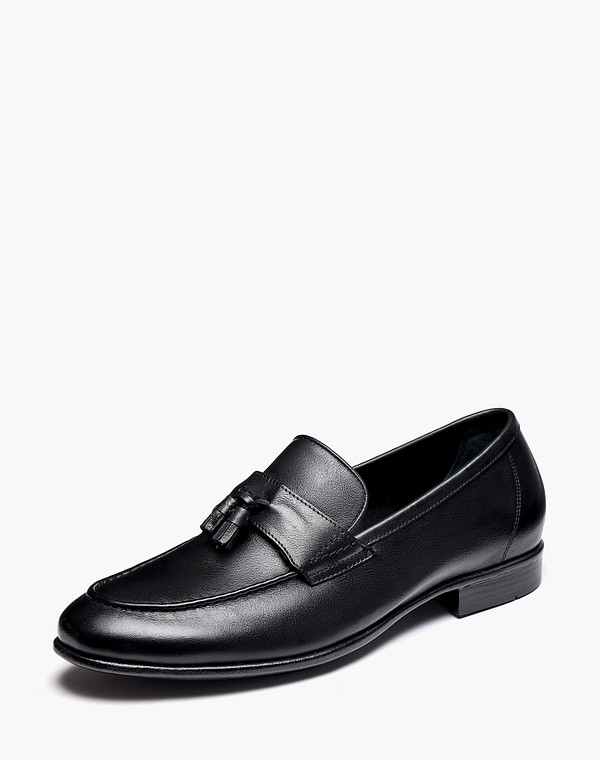 58-614011-0102 Полуботинки мужские нат.кожа/нат.кожа черн, Mascotte