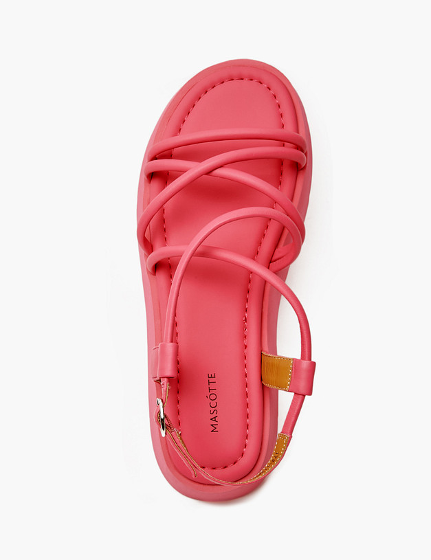 Розовые женские сандалии MASCOTTE 172-4126213-7526M | ракурс 4 Розовые женские сандалии MASCOTTE 172-4126213-7526M | ракурс 4