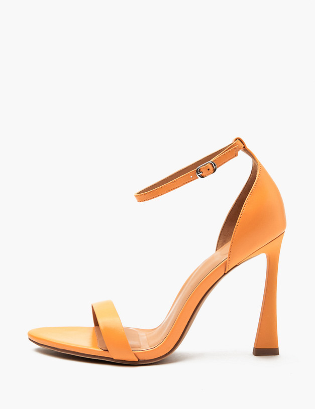 Оранжевые женские босоножки MASCOTTE 175-4123011-6544M | ракурс 1