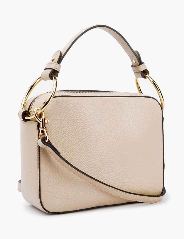 Бежевая женская сумка MASCOTTE 658-2102-108 | ракурс 3