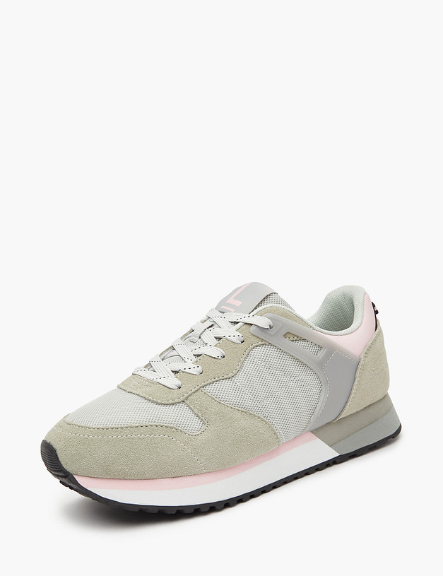 Серые женские кроссовки MASCOTTE 189-322621-0210 | ракурс 2