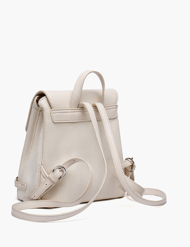 Молочный женский рюкзак MASCOTTE 610-5105-6001 | ракурс 4